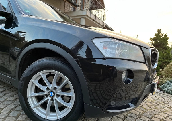 BMW X3 cena 58900 przebieg: 224000, rok produkcji 2012 z Sępopol małe 466